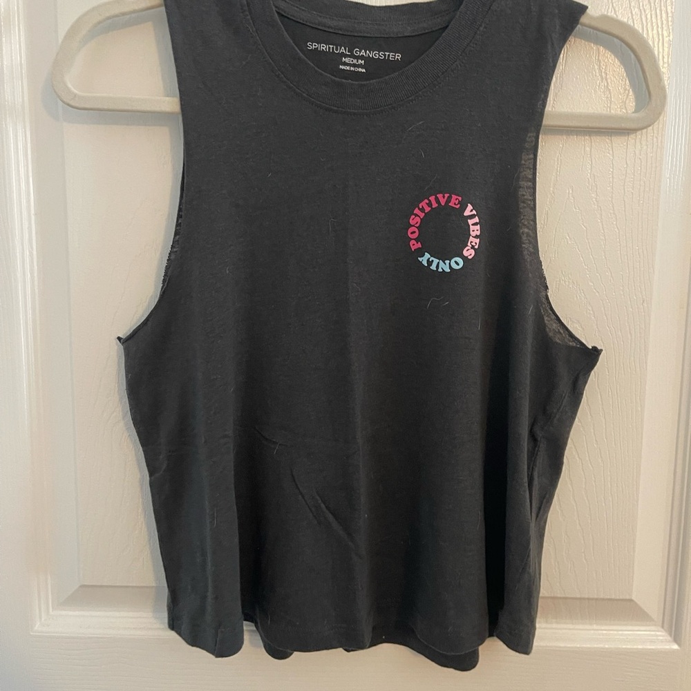Spiritual Gangster- Womens “Positive Vibes Only” Tank